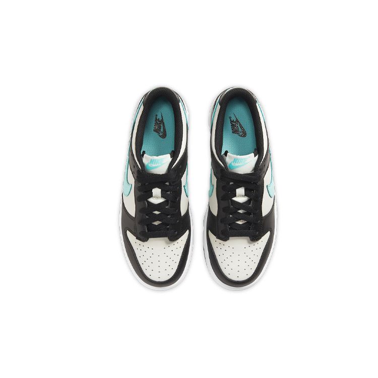 Nike Детские кроссовки Dunk Low GS Tiffany Серый Светло-Дымчато-Серый Черный CW1590-003