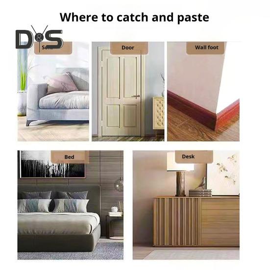 3/4 упаковки, защита от царапин для собак, лента против царапин для кошек, дверная панель, защита для мебели, защита от царапин для кошек, дверная рама, ковер, диван, диван, дверь