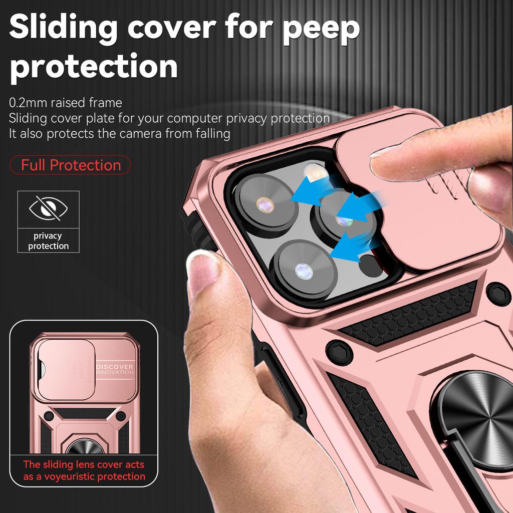 Роскошный 2 в 1 металлический держатель-подставка с кольцом, бронированный чехол для телефона iPhone, Samsung, Google, Xiaomi, противоударный бампер для телефона с магнитом для автомобильного кронштейна