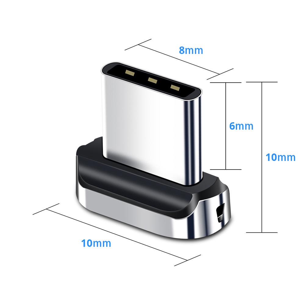 Магнитный кабель-адаптер, пылезащитная заглушка, разъем для зарядки, советы для iPhone Micro USB Type-C