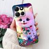 Для Motorola Moto G86 Power 5G Чехол Новый Модный Цветок Бамбук Кошка Мультфильм Мягкий Силикон Задняя Крышка Для Moto G86 Power 2025 Coque