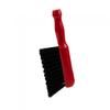 Щетка для перил красная с синтетическим мягким черным кокосовым волокном