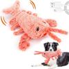 Dancing Moving Plush Electric Pet Toys USB Charging Dogs Interactive Toys Lobster Cats Toy Outdoor