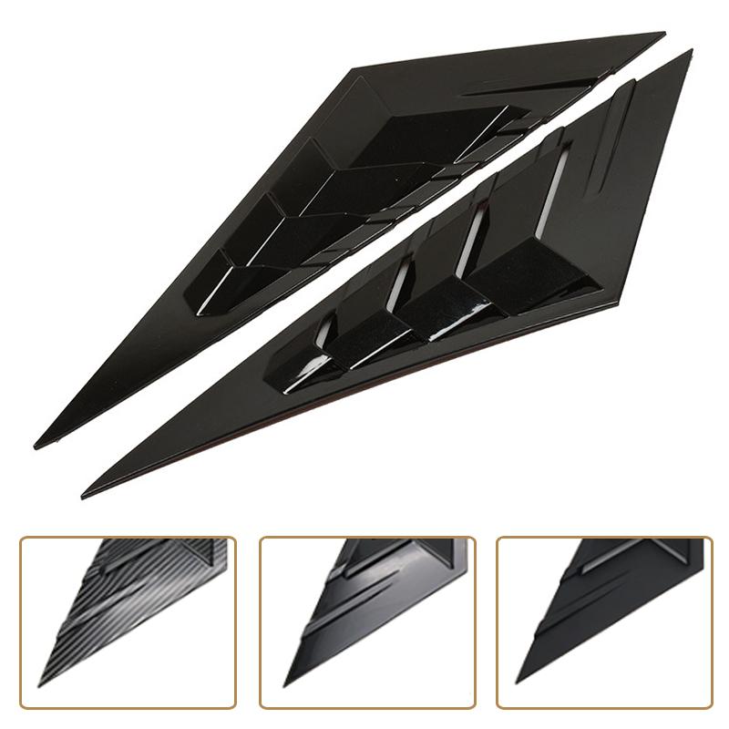 For Hyundai Seventh Generation Elantra 2025 Rear Window Shutter Cover Trim Sticker Car Triangle Air Outlet Exterior Stickers