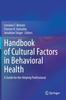 Книга Handbook of Cultural Factors In Behavioral Health : A Guide for the Helping Professional