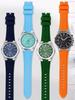 Для моделей Casio EFR-S108D, EFS-S570 и ECB-10YDC. водонепроницаемые силиконовые ремешки для часов для мужчин с выпуклой пряжкой, цепочки для часов