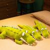 Simulation Long Strip Style Big-eyed Crocodile Doll Plush Toy Doll Girl Sleeping with Legs Pillow Pillow