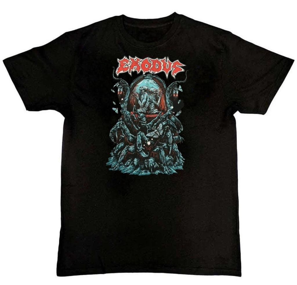 Vtg style Exodus Rock Music Tour Graphic Print Mens T-Shirt S-4XL