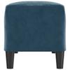 Blue Velvet Bench 100 x 35 x 41 cm