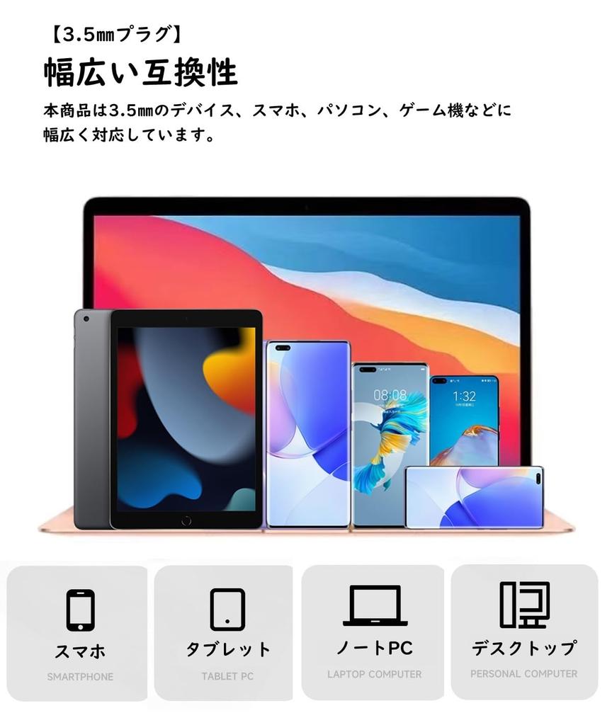 DearJapan [2025 Улучшенные Высокочастотные] Наушники с Открытым Акустическим Оформлением, Проводные, 3.5 мм, с Микрофоном, для Компьютеров и Встреч, Заушные Дужки, Без Блокировки Уха, Без Уха