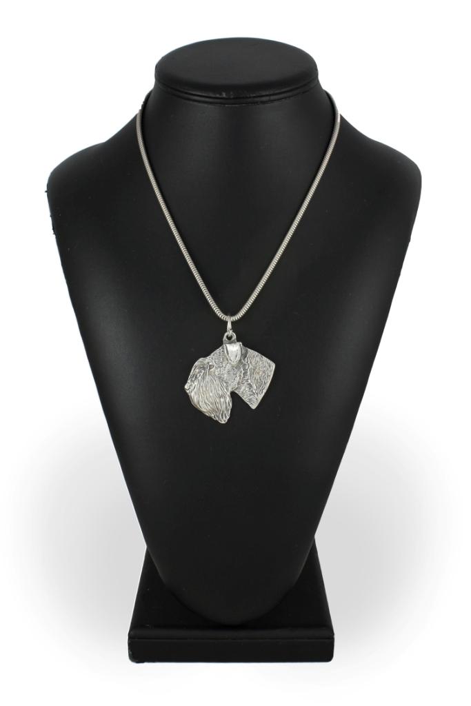 Schnauzer III - Dog necklace, unique jewellery for the dog fan, unique adder pendant by Art-Dog brand