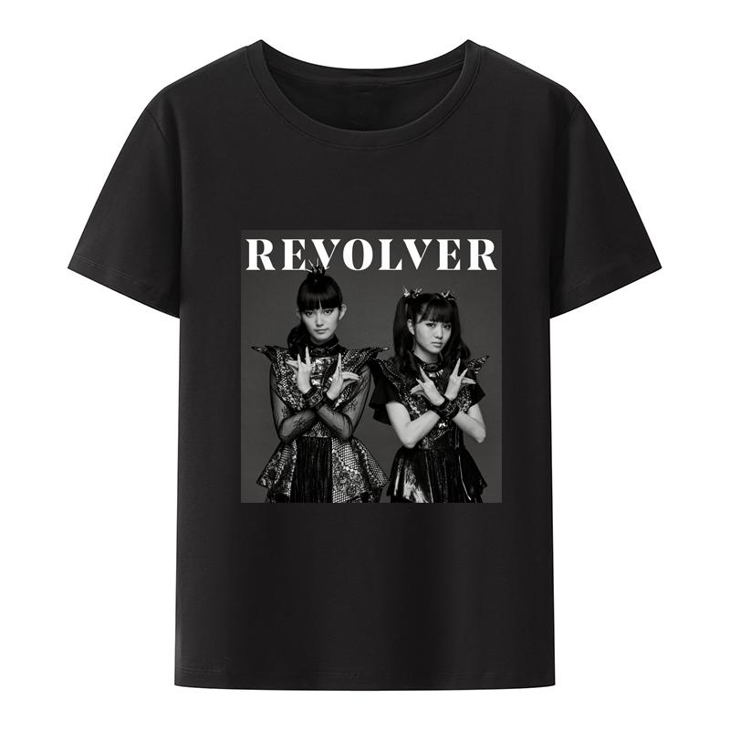 Новое поступление BABYMETAL Heavy Metal Electroacoustic Band Футболка Rock Band Унисекс и для женщин Подарочная футболка для отдыха на улице в стиле хип-хоп Модная футболка