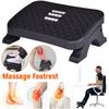 Under Desk Footrest Ergonomic Foot Stool with Massage Rollers Max-Load 120Lbs Desk Leg Rest Pain Relief for Home Office Work