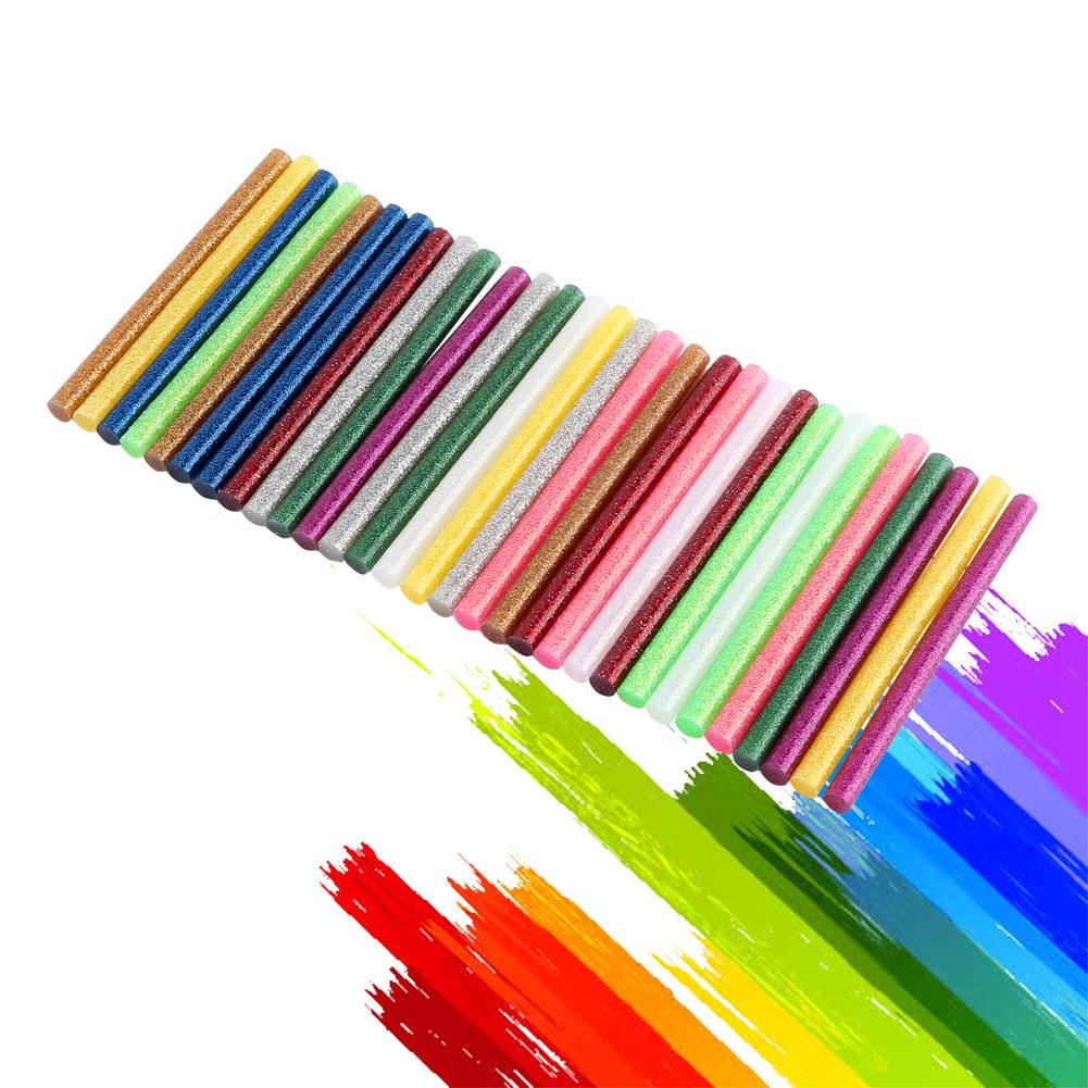 30 шт. разноцветный термоклей-карандаш, набор клейких палочек, инструменты для крепления DIY