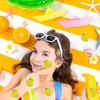 100-500Pcs Glitter Cartoon Duckling Stickers Party Gift Wrapping Label Children Scrapbook Cute Stationery Stickers