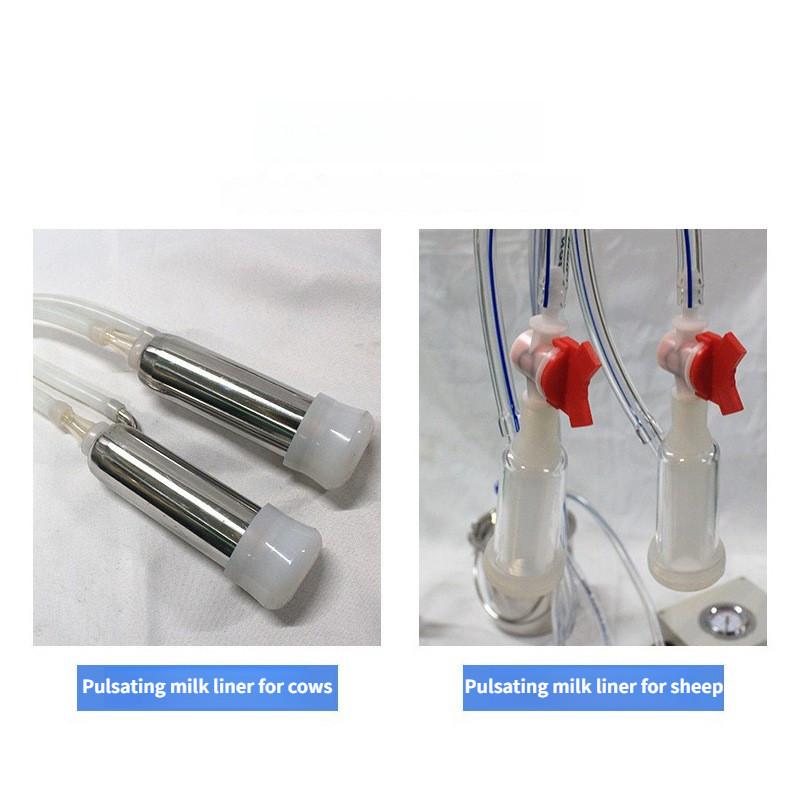 Пульсирующий аппарат для доения овец и коров, бытовой портативный электрический доильный аппарат, маленькое ведро для доения из нержавеющей стали