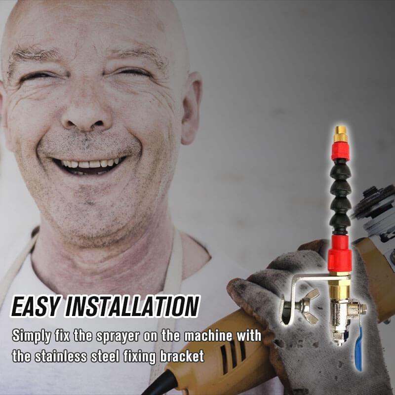 Системная насадка для запотевания охлаждающей жидкости, пыленепроницаемый распылитель воды для удаления пыли, машина для резки мрамора, кирпича, плитки, угловая шлифовальная машина, резак