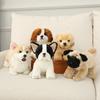 French Bulldog Doll Puppy Stuffed Wolf Dog Tibetan Mastiff Plush Toy Cute Simulation Corgi Golden Retriever Dolls Birthday Gifts For Kids Baby