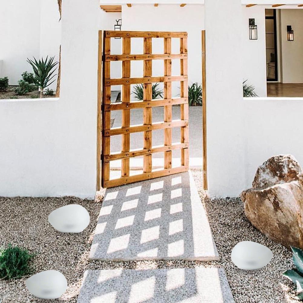 Солнечный булыжник лампа светящийся булыжник IP55 водонепроницаемый наружный ландшафтный светильник для парка балкона напольное освещение садовое украшение