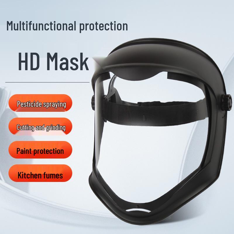 Защитный лицевой щиток высокой четкости с защитой от запотевания для сварки и шлифовки