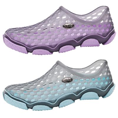 Holfredterse 2022 новейшие летние женские уличные сандалии женские шлепанцы домашняя обувь открытая плоская пляжная обувь фиолетовый/синий 2198