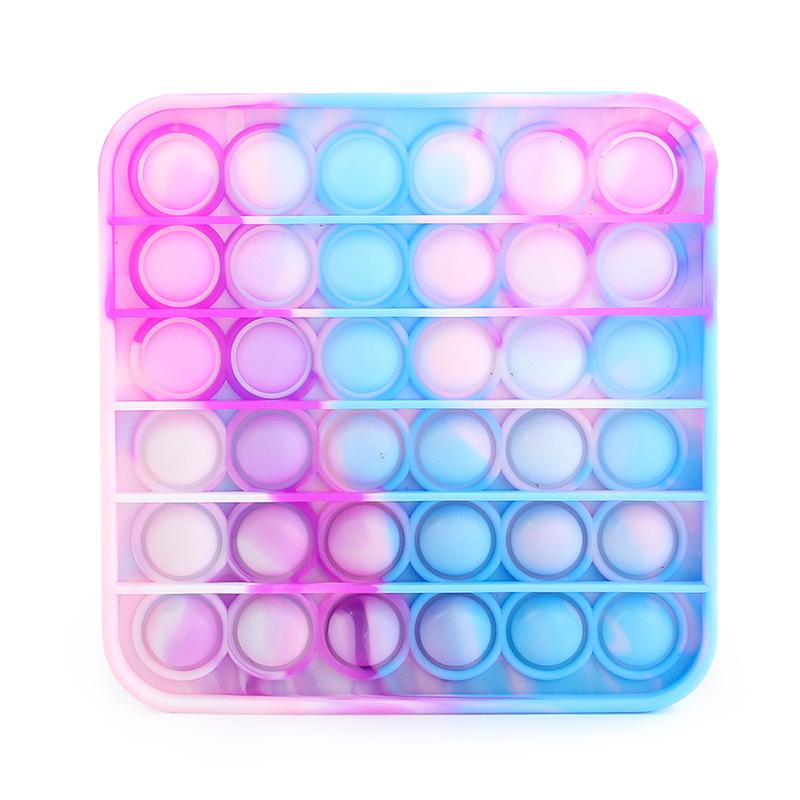 Новый Странный Декомпрессионный Камуфляжный Тай-Дай Истребитель Пузырей Музыкальный Декомпрессионный Вент Детские Игрушки для Развития Интеллекта