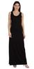 Basics Womens Sleeveless Tank Maxi Dress Casual Summer Everyday Jersey