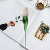 Искусственный цветок тюльпана Real Touch Многоцветная бархатная текстура Реалистичное антивыцветающее украшение для дома