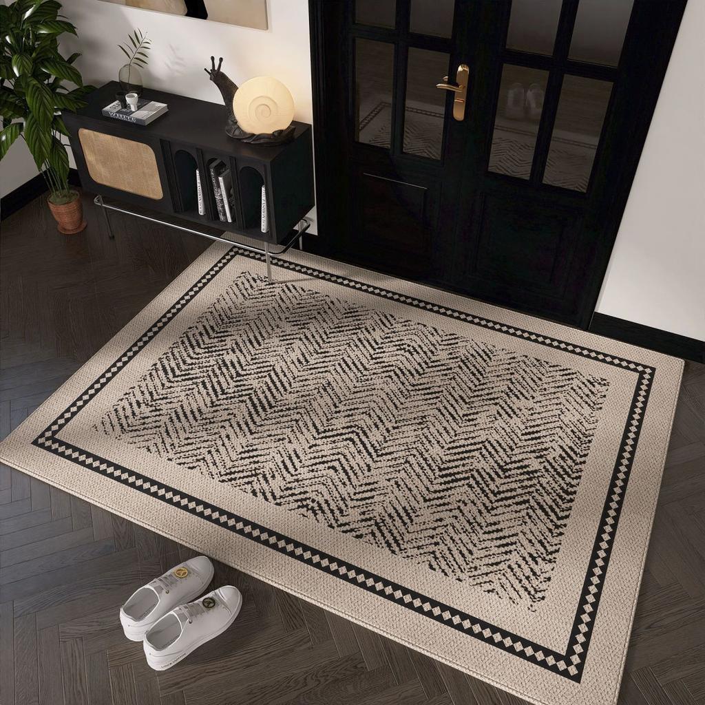 Rug for Hallways Kitchen Non Slip Machine Washable Carpets with Rubber Backing Soft Floral Rugs for Kitchen Decor