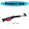 High Strength Motorcycle Lift Stand Sided Paddock Holder for Front&Rear Wheels, Easy Storage Design for Bike Enthusiasts
