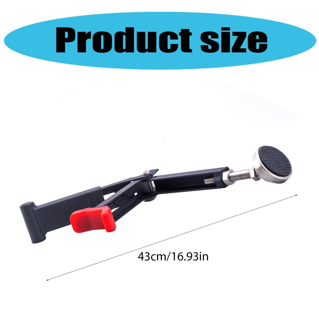 High Strength Motorcycle Lift Stand Sided Paddock Holder for Front&Rear Wheels, Easy Storage Design for Bike Enthusiasts