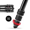 Комплект алюминиевого штатива Manfrotto BefreeGT T с большой шаровой головкой и системой M Lock, профессиональная совместимая ножка диаметром 26 мм, компактное хранение, 4-ступенчатая MKBFRTA4GT-BH