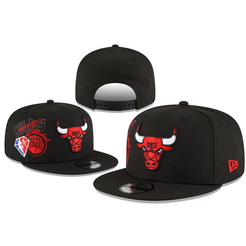 Вышитая бейсболка Chicago Bulls для мужчин и женщин, регулируемая кепка от солнца