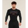 Gymshark Outline Graphic Long Sleeve Baselayer Black A3c2t Bb2j
