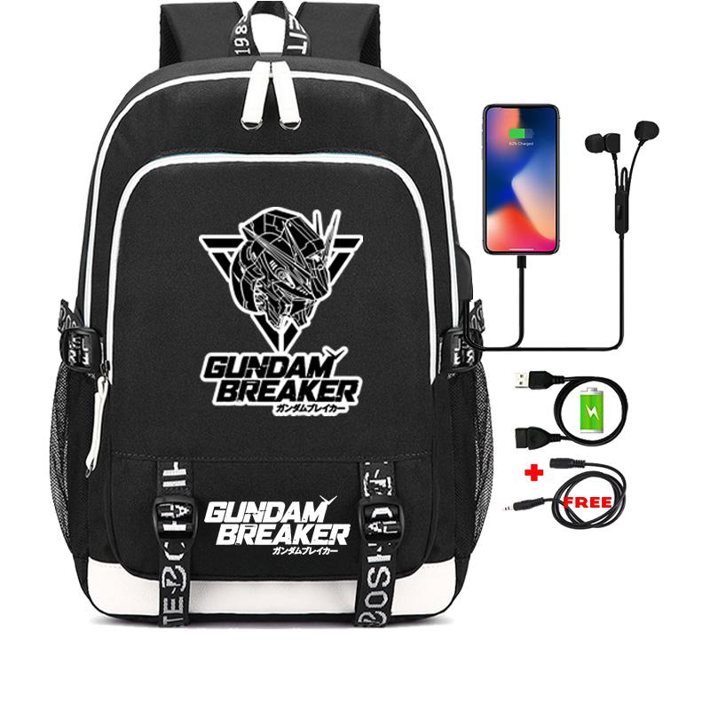 Повседневный рюкзак с принтом аниме, посылка на плечо, сумки-ранцы для девочек, рюкзак для ноутбука, Mochilas, студенческие рюкзаки, рюкзак