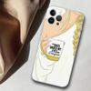 Мягкий силиконовый чехол для телефона «Кофе и девушка» для iPhone 14 13 12 11 Pro Mini XS MAX 8 7 6 Plus X XS XR