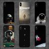 Astronaut Space Phone Case For Iphone 11 12 Mini 13 14 Pro Xs Max X 8 7 6s Plus 5 Se Xr Shell