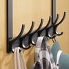 С 5/6/7 крючками над дверным крючком Съемная вешалка для одежды Новые вешалки для полотенец Ванная комната