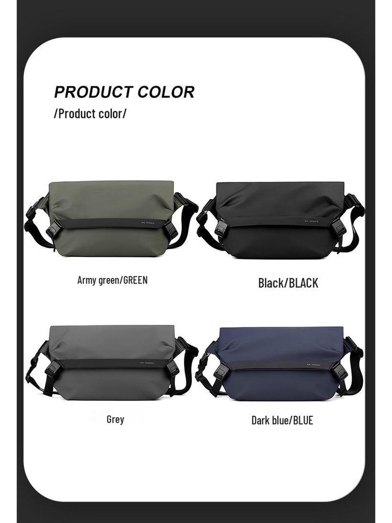 WEPOWER Универсальный мужской повседневный рюкзак через плечо - Модная маленькая квадратная нагрудная сумка