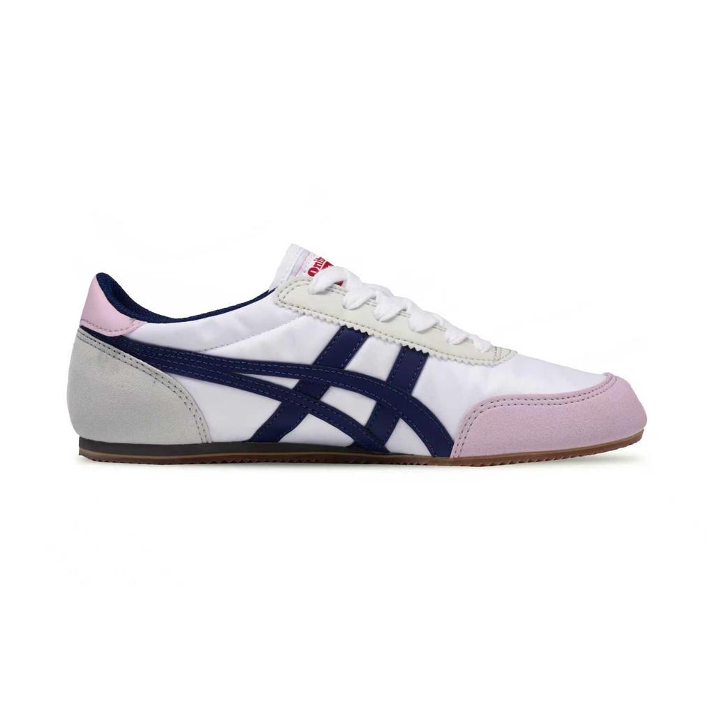 ONITSUKA TIGER Кроссовки для тренировок Funi Wander Износостойкие Износостойкие Низкие Повседневная обувь Унисекс Розовый Белый D318N-0150(Команда348-Фуни )