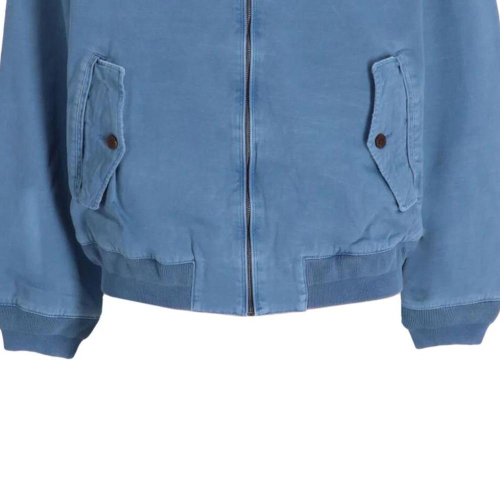 Polo Ralph Lauren однотонная куртка с воротником-стойкой и застежкой-молнией, длинные рукава, мужские куртки, синяя 710940743-002