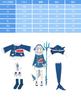 VTuber Cosplay Gawr Gura Cosplay Costume VTuber Cosplay Shark Cosplay Costume Gawr Gura Virtual YouTuber VTuber Cosplay Flat Shark Hololive [NOKIJP]
