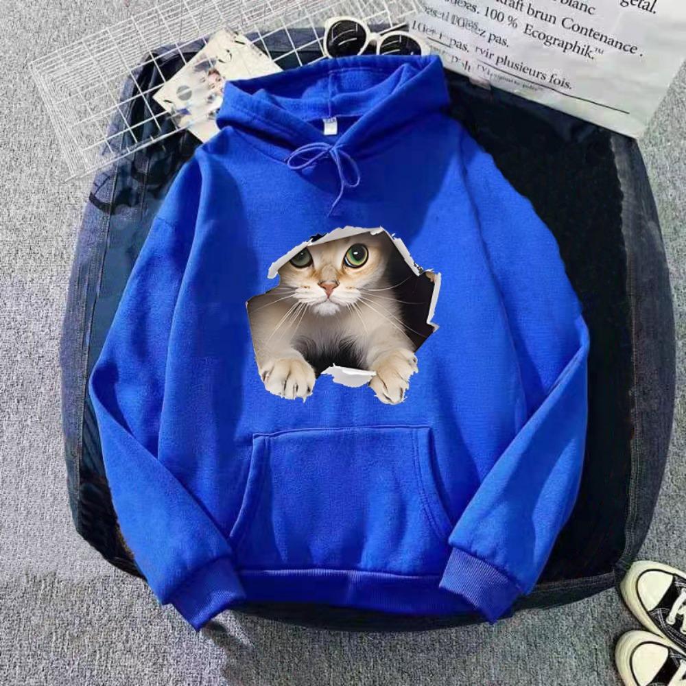 2025 осень и зима печатный худи американская печатная повседневная универсальная бархатная утолщенная трендовая куртка