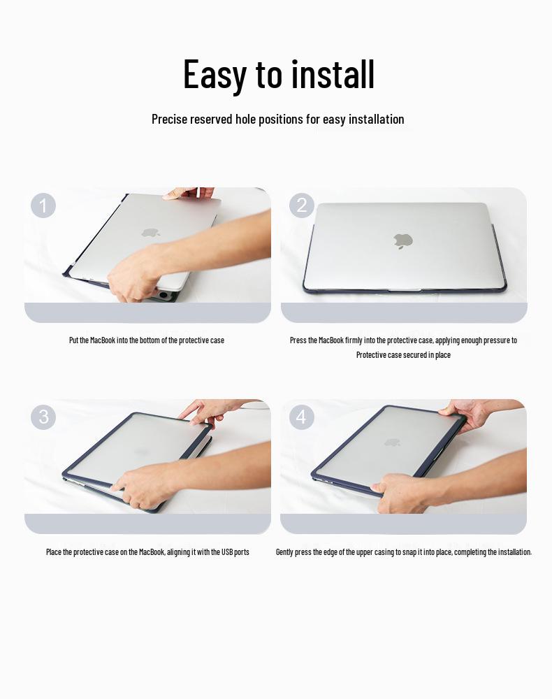 BENWIS Полностью защитный чехол для 15,3-дюймового MacBook Pro/Air