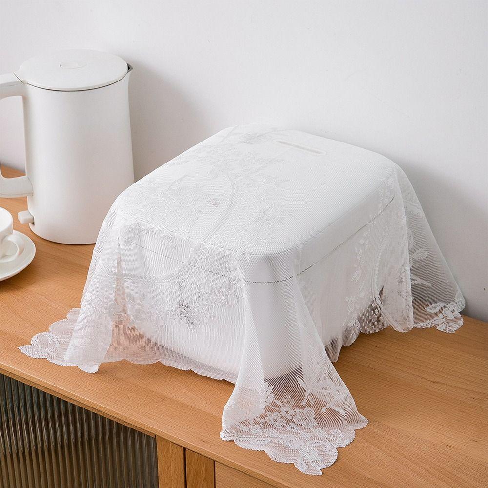 1Pcs Universal Fax Machine Dustproof Cover 60x60cm Rice Cooker Protector  Kitchen Office Supply