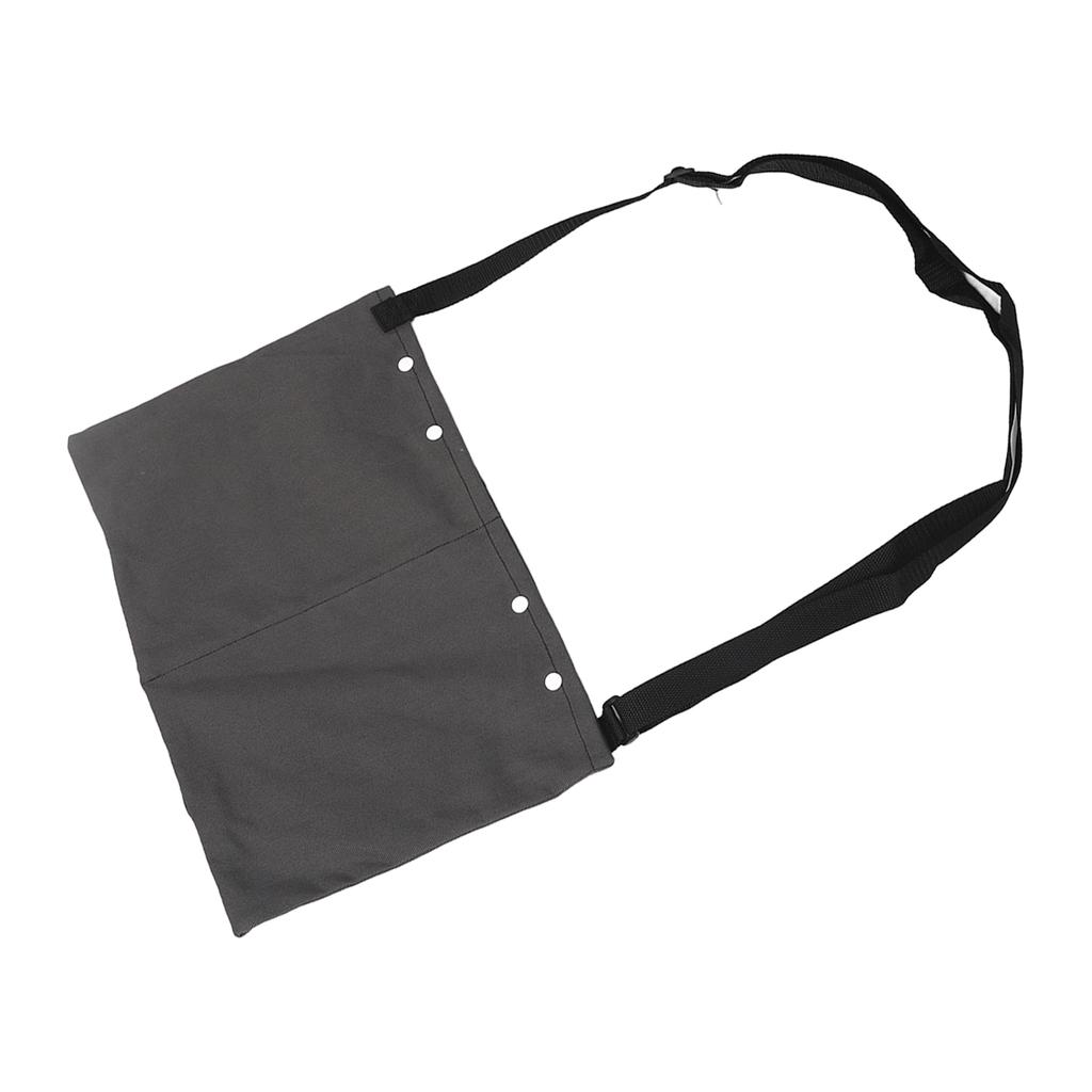 Urine Drainage Bag Holder Waterproof Adjustable Holder Fixed Catheter Pipe Double Pockets Urine Drainage Bag Gray