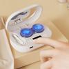 Contact Lens Cleaner Rechargeable With Timer Portable Hard Contact Lens Cleaner Case For Travel Outdoor Camping Vacation Home