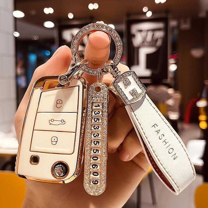 Чехол для ключа Škoda Auto Ming Rui Speed ​​Pi Xin Rui Xin Dong Hao Rui Jinrui Karoq Kodiaq