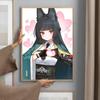 Хошими Мияби Зона Ноль Каваи Девочка Постер Липкое Настенное Искусство Печать Водонепроницаемый Дом Гостиная Спальня Бар Прихожая Эстетический Декор