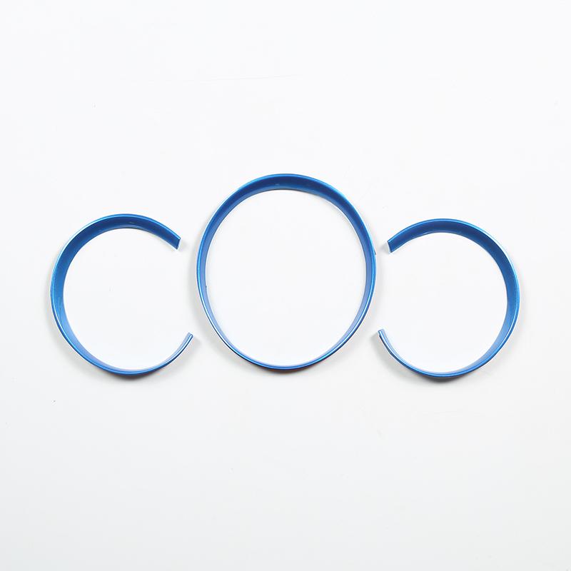 ABS передняя панель автомобиля украшение рамка кольцо для циферблата край стильная отделка подходит для Porsche Macan 2014-2022 авто интерьер